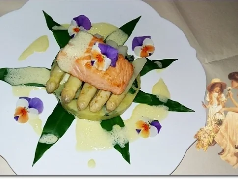 Bärlauch, Kartoffeln, Spargel, Lachs - Türmchen - Rezept - Bild Nr. 9