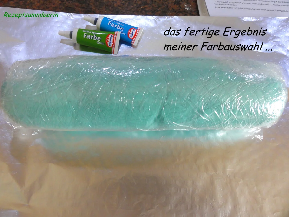 Diverses:   FONDANT (selber herstellen) - Rezept