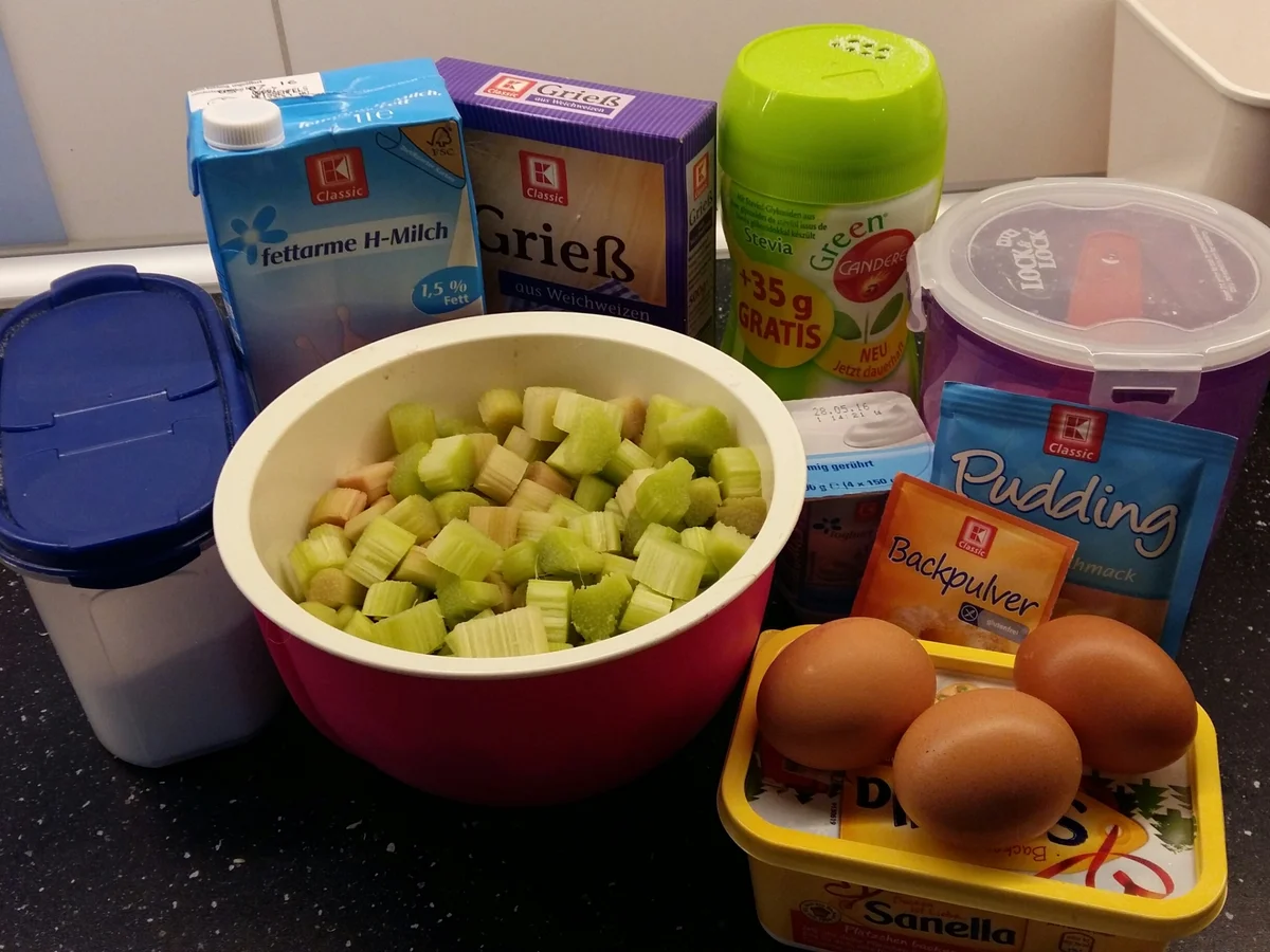 Rhabarberkuchen kalorienarm - Rezept - Bild Nr. 8