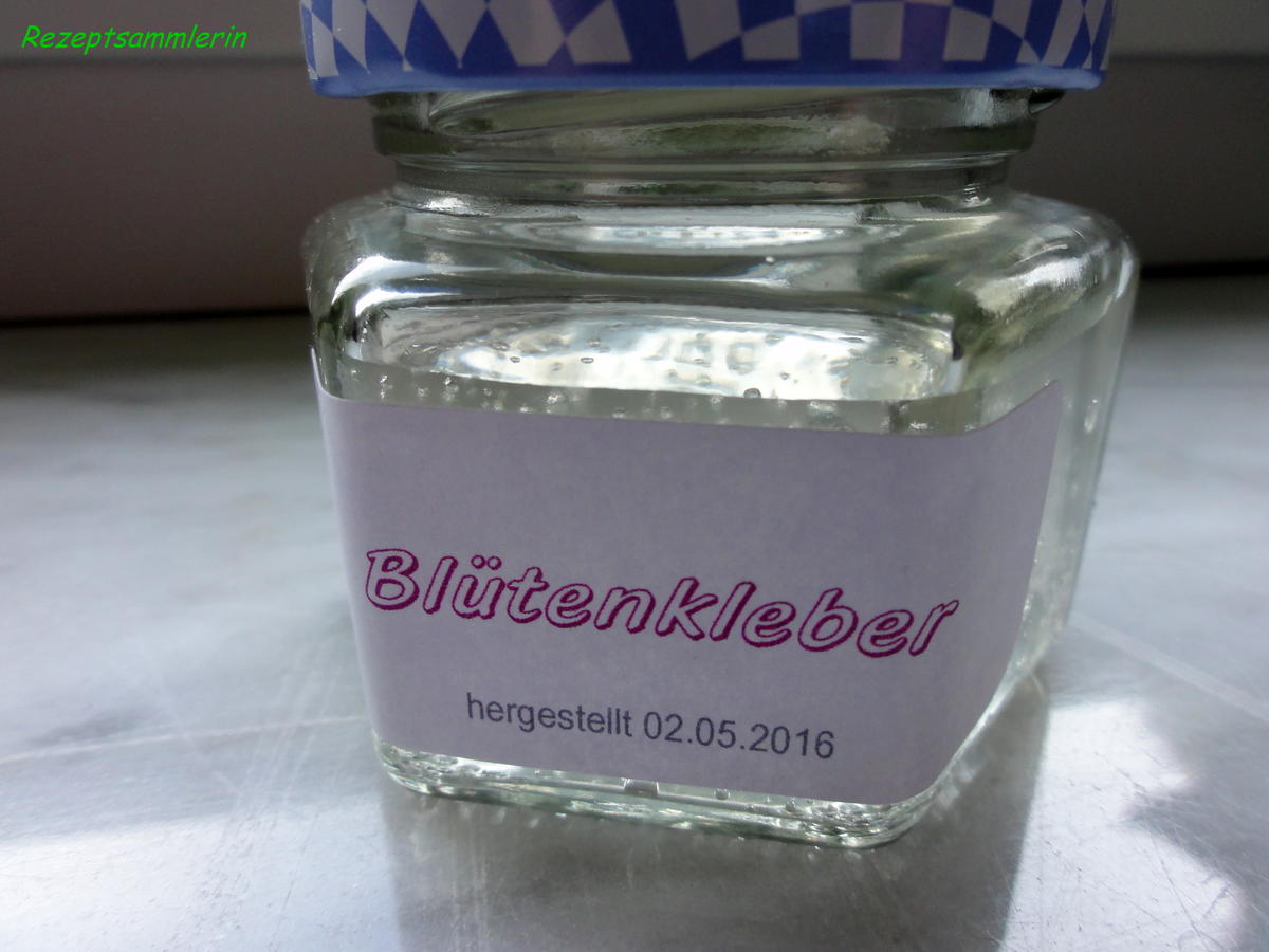 Diverses:   BLÜTENPASTE  (selber herstellen) - Rezept - Bild Nr. 5