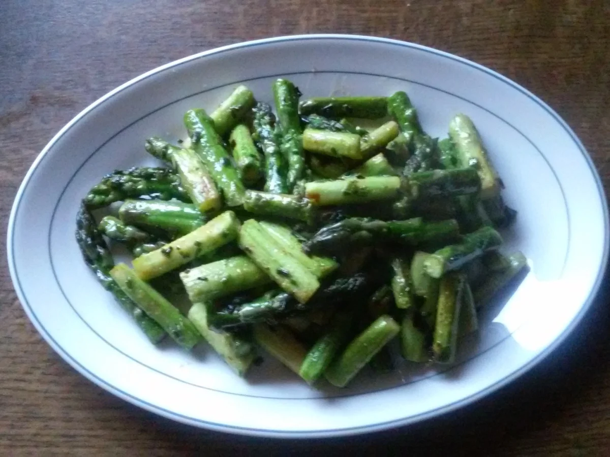 Grüner Spargel - Rezept