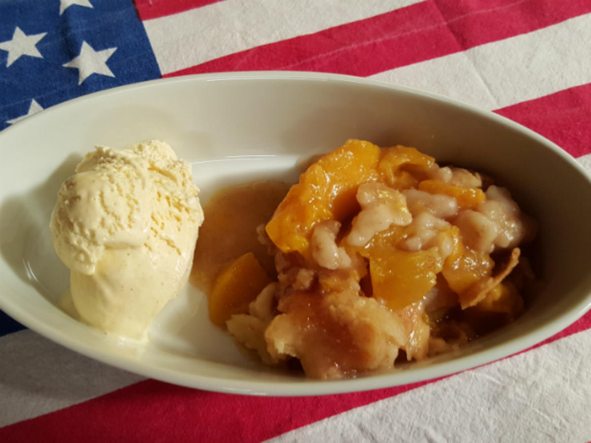 Bilder für Peach Cobbler Rezept