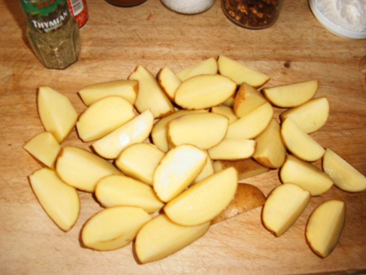 Knusprige Käse-Ofen-Kartoffeln - Rezept - Bild Nr. 3