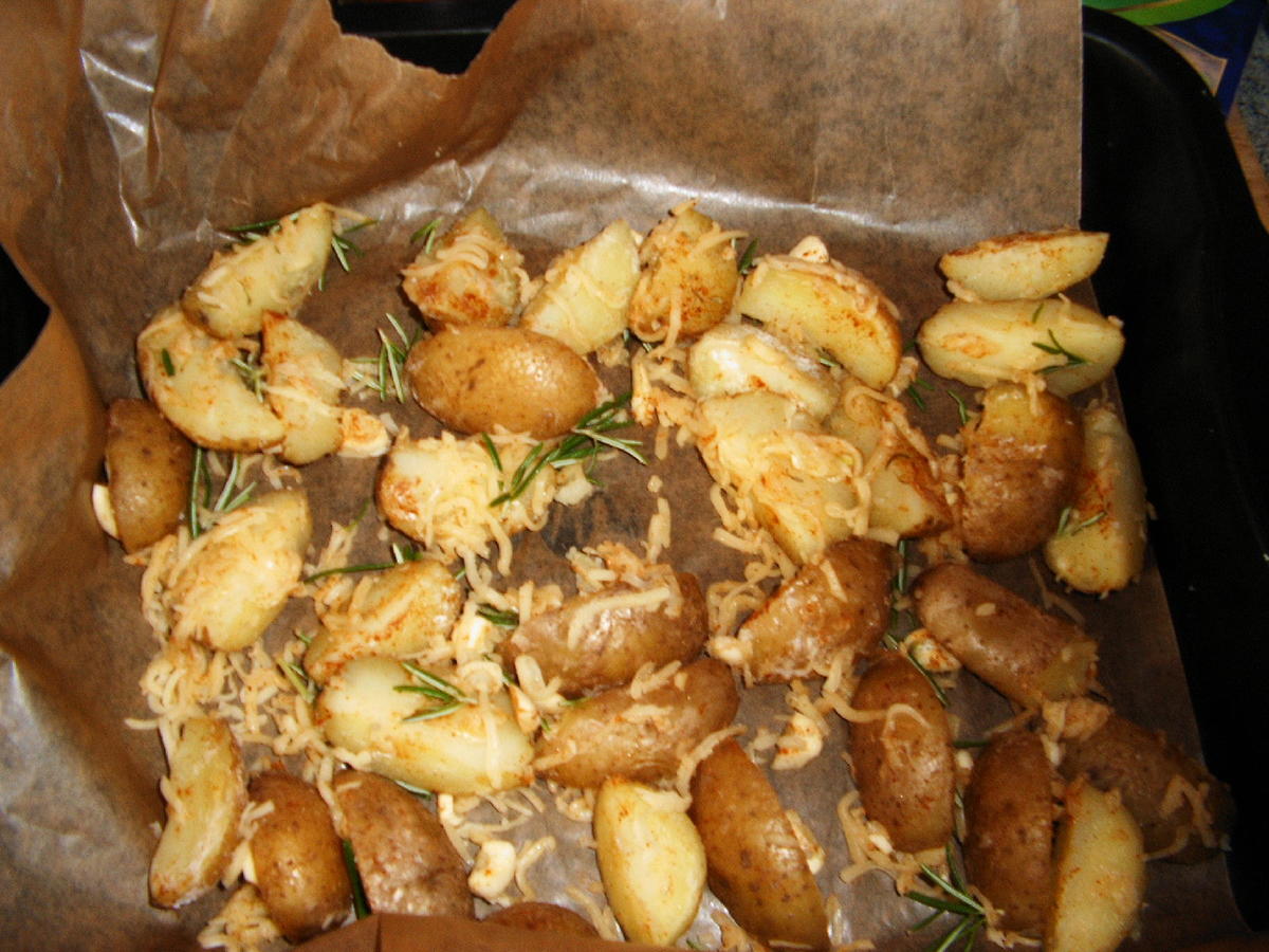 Knusprige Käse-Ofen-Kartoffeln - Rezept - Bild Nr. 5