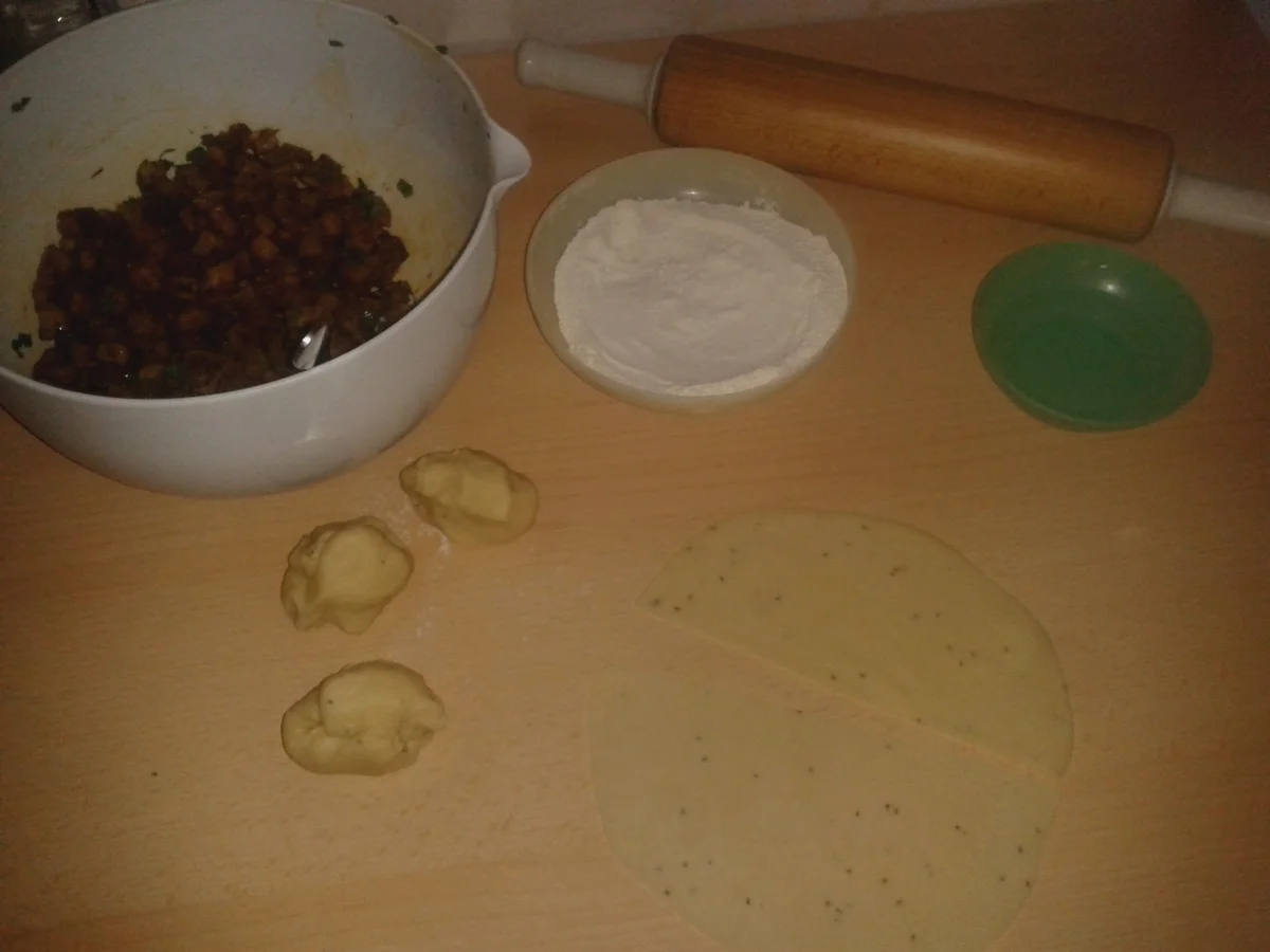 indisch: Samosas - Teigtaschen - Rezept - Bild Nr. 2