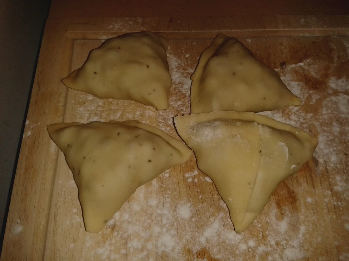 indisch: Samosas - Teigtaschen - Rezept - Bild Nr. 7