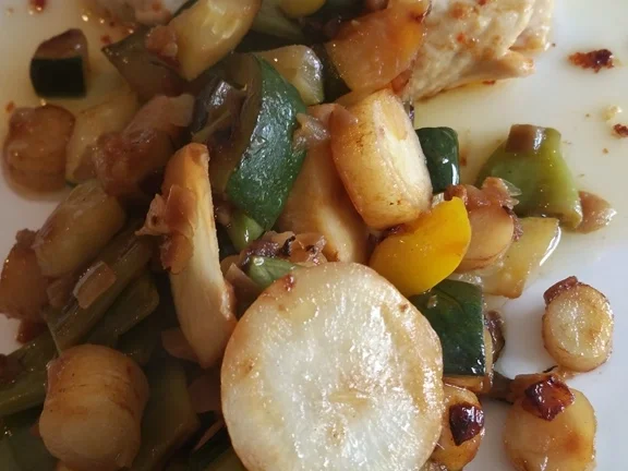 Hähnchebrustfilet mit Gemüseplatte à la Biggi - Rezept - Bild Nr. 7