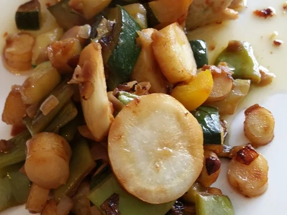 Hähnchebrustfilet mit Gemüseplatte à la Biggi - Rezept - Bild Nr. 10