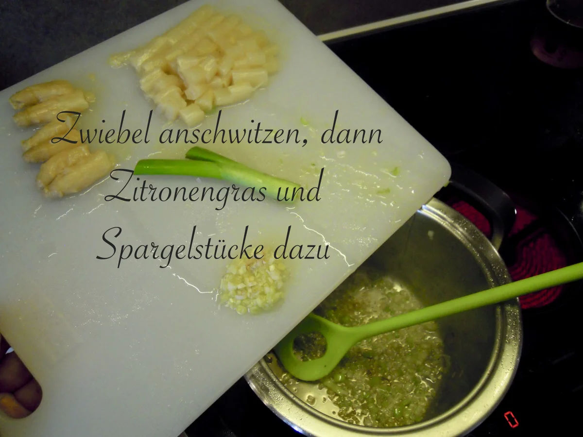 Rezept: Orientalisches Spargel Süppchen Bild Nr. 1137 Orientalisches Spargel Süppchen - Rezept - Bild Nr. 1137