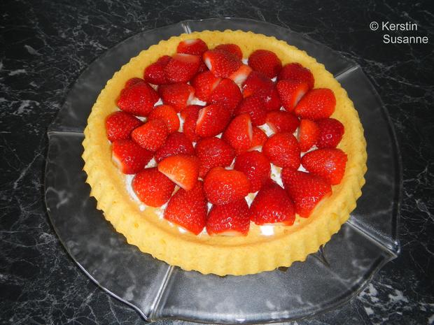 Obstboden mit Erdbeeren - Rezept mit Bild - kochbar.de