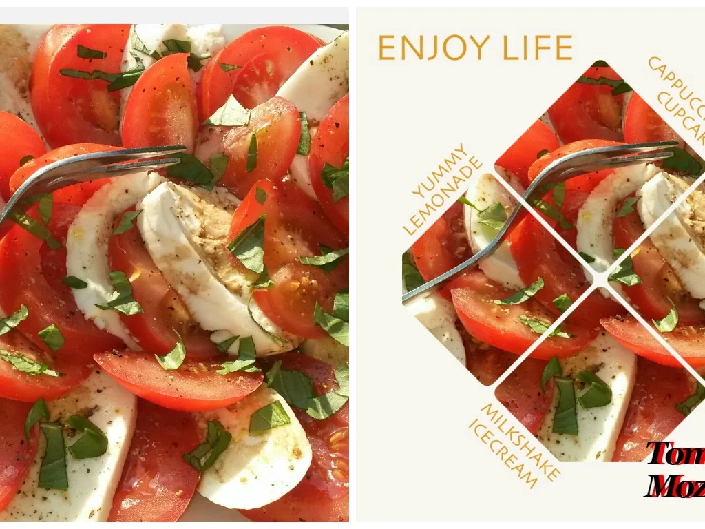 Rezept: BiNe` S TOMATE - MOZZARELLA Bild Nr. 3 BiNe` S TOMATE - MOZZARELLA - Rezept - Bild Nr. 3