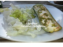 BiNe` S GEGRILLTER ZUCCHINI - SCHAFSKÄSE - Rezept