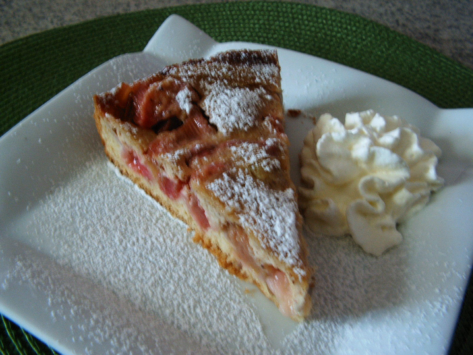 Bilder für Rhabarberkuchen die Zeit ist da - Rezept