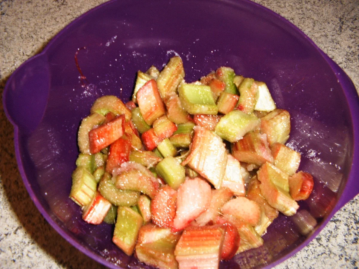 Rhabarberkuchen - Rezept - Bild Nr. 6