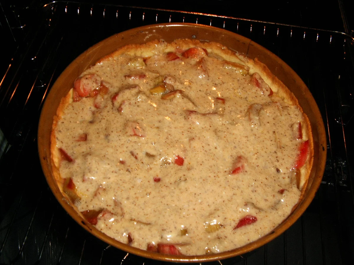 Rhabarberkuchen - Rezept - Bild Nr. 11