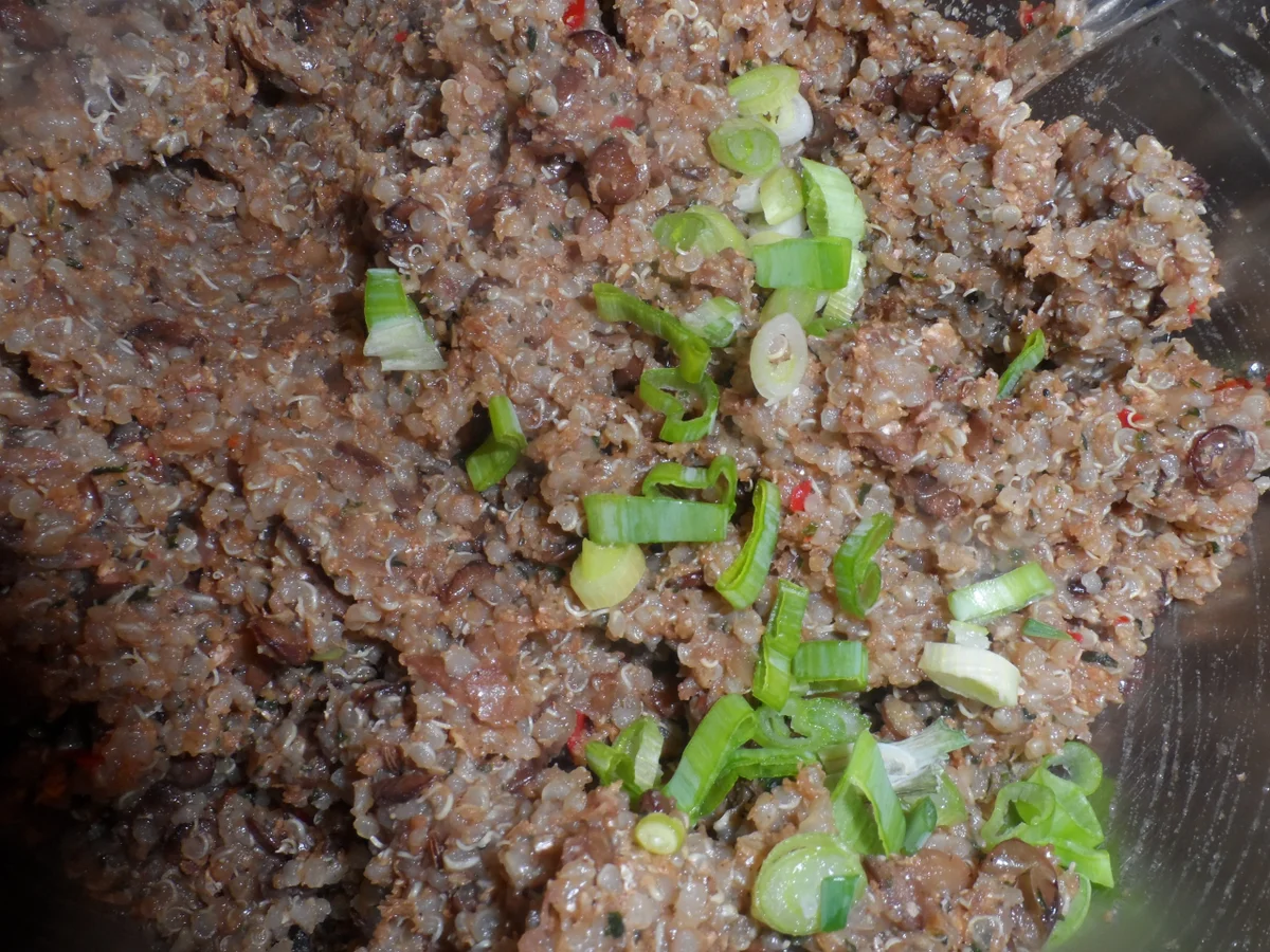 Rezept: BiNe´ S QUINOA - LINSENBURGER Bild Nr. 3 BiNe´ S QUINOA - LINSENBURGER - Rezept - Bild Nr. 3