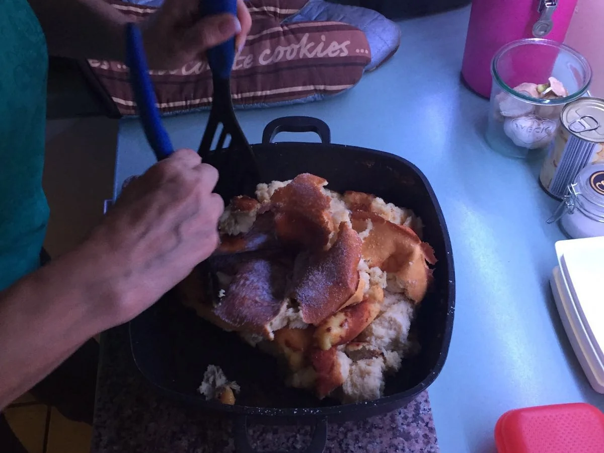 Rezept: Kaiserschmarren Bild Nr. 3 Kaiserschmarren - Rezept - Bild Nr. 3