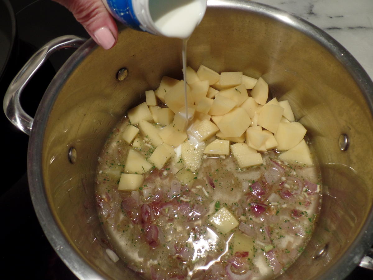 Skandinavische  Kartoffelsuppe - Rezept - Bild Nr. 5