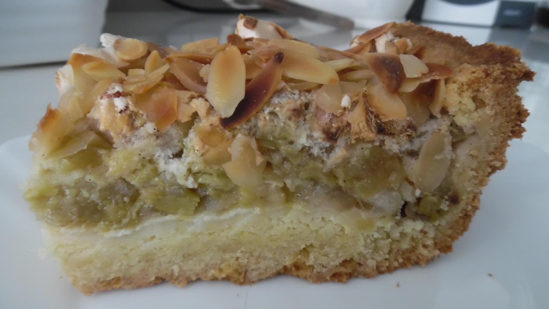 Rhabarber-Meringue-Kuchen - Rezept Eingereicht von barbara62