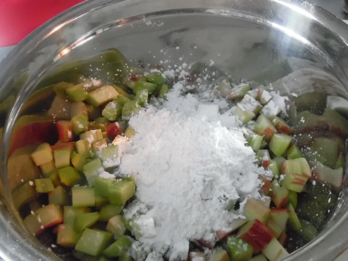 Rhabarber-Meringue-Kuchen - Rezept - Bild Nr. 7