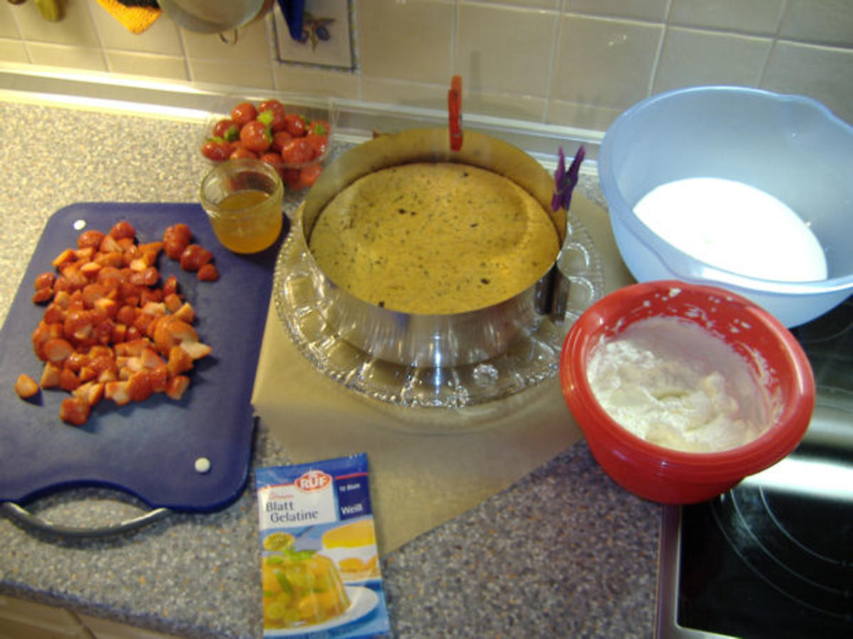 Erdbeer-Schoko-Torte - Rezept - Bild Nr. 2