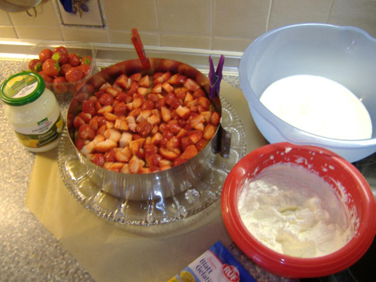 Erdbeer-Schoko-Torte - Rezept - Bild Nr. 3