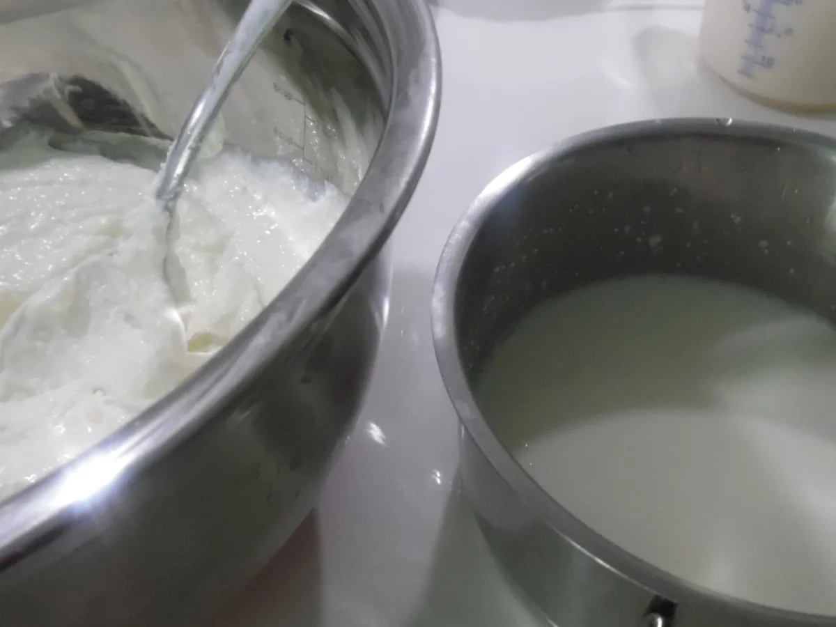 Käse-Sahne-Schnitten "Tricolore" - Rezept - Bild Nr. 6