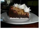 BiNe` S RHABARBER BROWNIES - Rezept