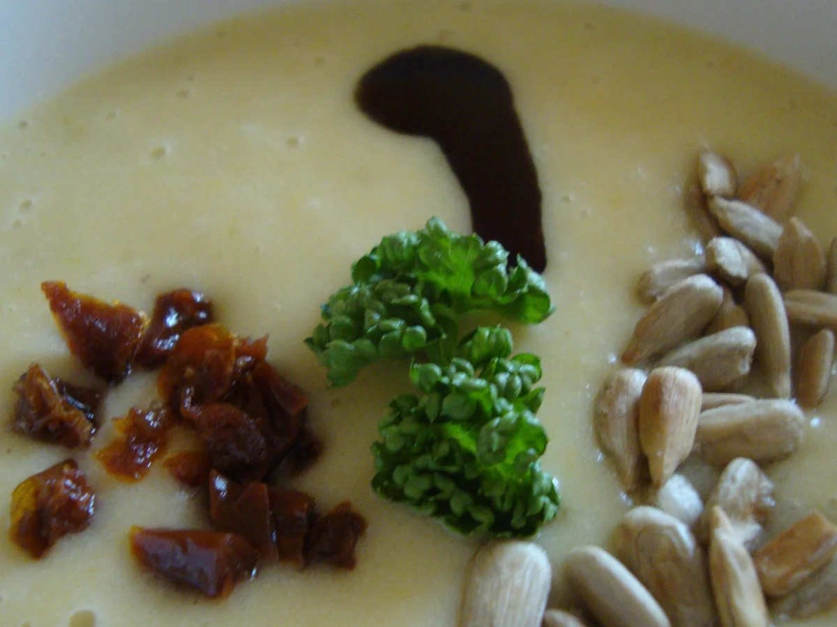 Kartoffel-Frischkäsecreme Süppchen - Rezept - Bild Nr. 2