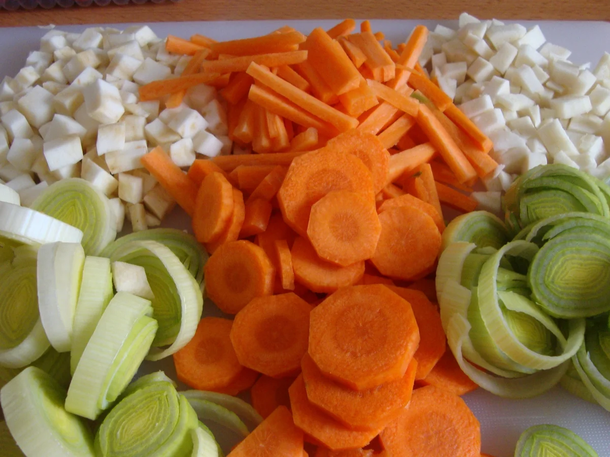 feines Gemüsetöpfchen mit Merquez Würstchen - Rezept - Bild Nr. 4