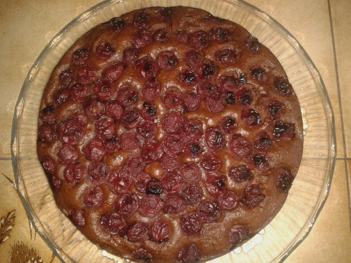 Schoko-Gewürz-Kirschkuchen - vegan - Rezept - Bild Nr. 2