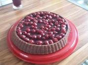 Schokoladen Obst Kuchen - Rezept