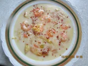 Spargel-Garnelen-Creme Süppchen - Rezept