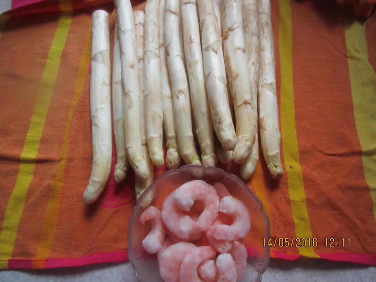 Spargel-Garnelen-Creme Süppchen - Rezept - Bild Nr. 2