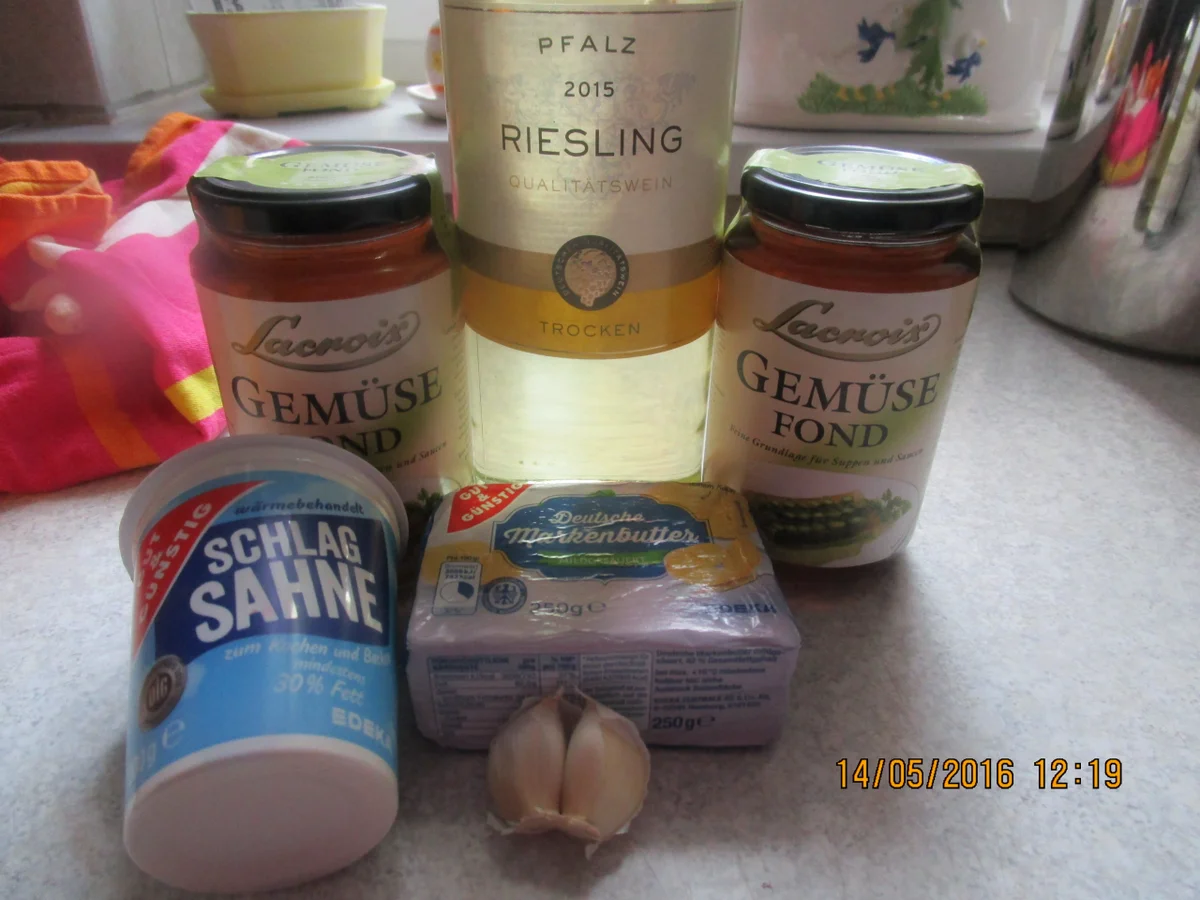 Spargel-Garnelen-Creme Süppchen - Rezept - Bild Nr. 3