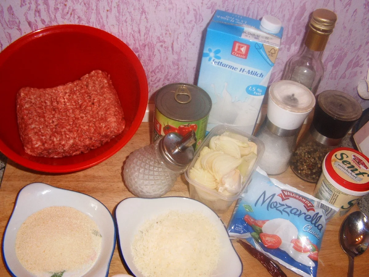 Rezept: Frikadellen überbacken Bild Nr. 2 Frikadellen überbacken - Rezept - Bild Nr. 2