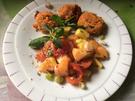 Mango-Melonen-Tomaten-Salat - Rezept