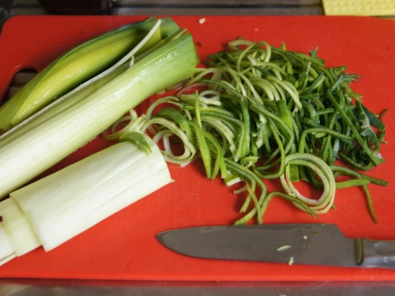 Frühlingsrollen ohne und mit Fleisch - Rezept - Bild Nr. 4