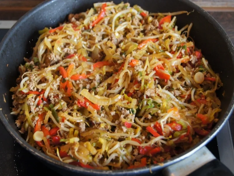 Frühlingsrollen ohne und mit Fleisch - Rezept - Bild Nr. 11