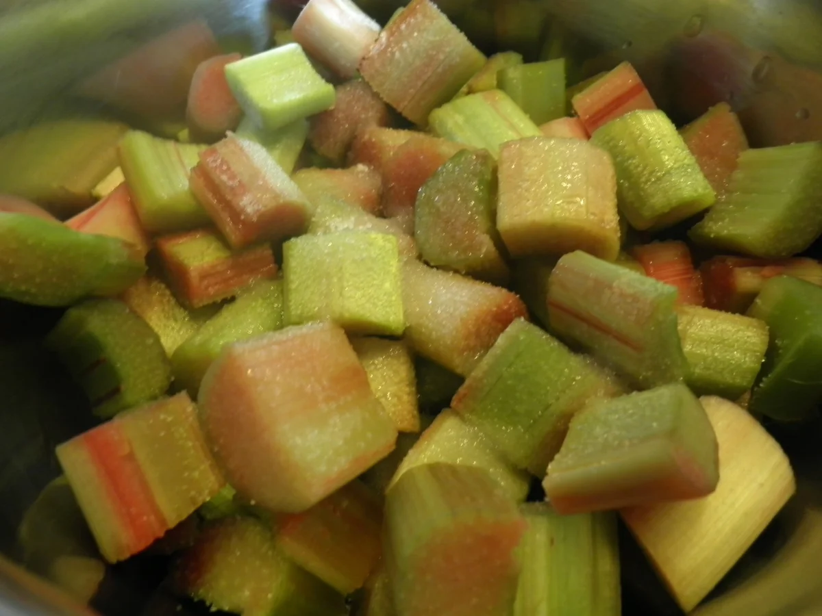 Kleiner Erdbeer - Rhabarber - Kuchen ... - Rezept - Bild Nr. 4