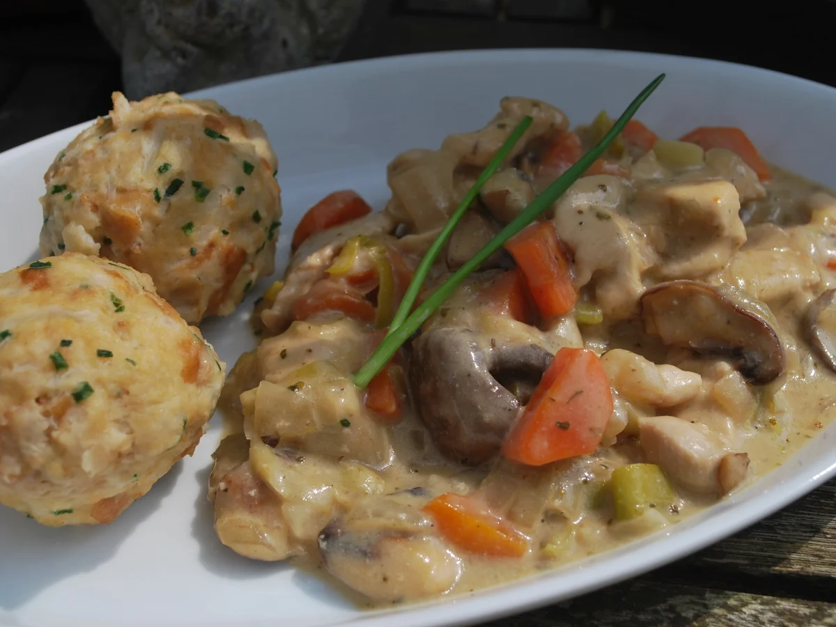 Rezept: Cremiges Hähnchengeschnetzeltes Cremiges Hähnchengeschnetzeltes - Rezept