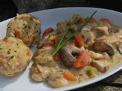 Cremiges Hähnchengeschnetzeltes   - Rezept