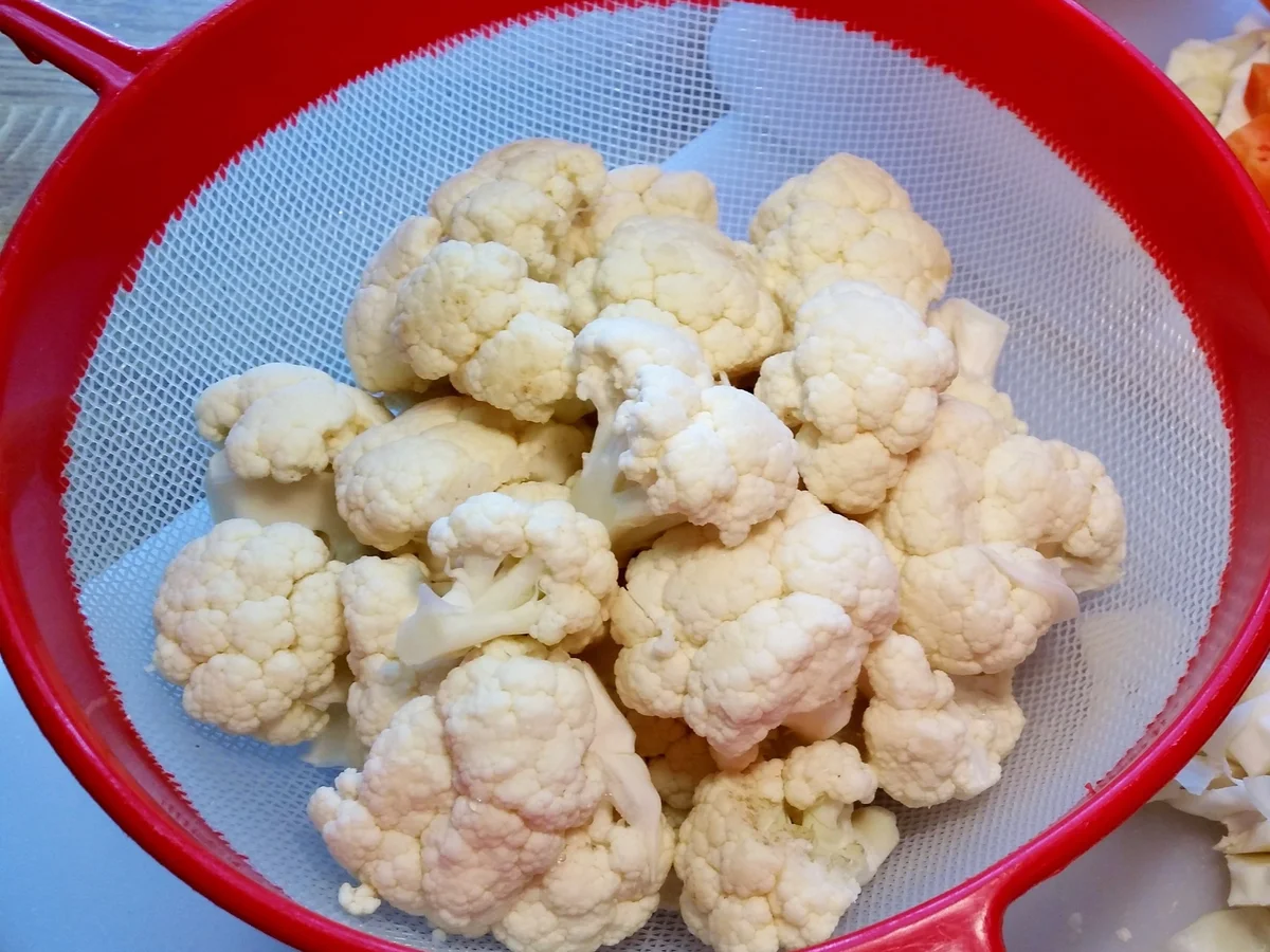 Salat vom Blumenkohl ... - Rezept - Bild Nr. 2