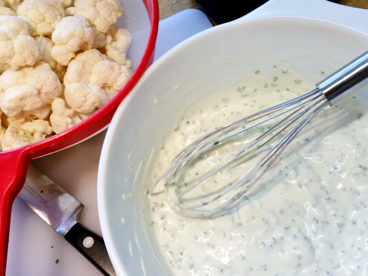 Salat vom Blumenkohl ... - Rezept - Bild Nr. 4