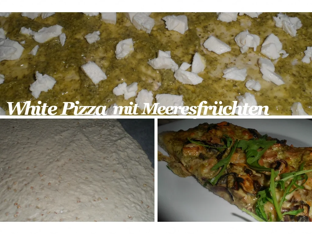 BiNe` S WHITE PIZZA MIT MEERESFRÜCHTEN - Rezept - Bild Nr. 14