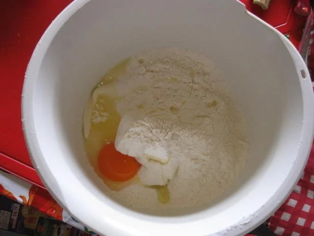 Rhabarber Nuss Sahne Kuchen - Rezept - Bild Nr. 4