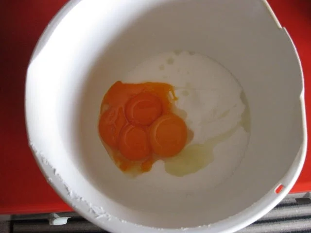 Rhabarber Nuss Sahne Kuchen - Rezept - Bild Nr. 7