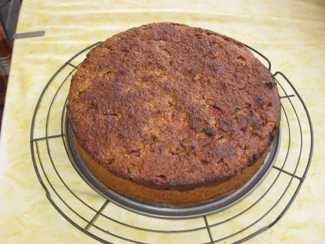 Rhabarber Nuss Sahne Kuchen - Rezept - Bild Nr. 14