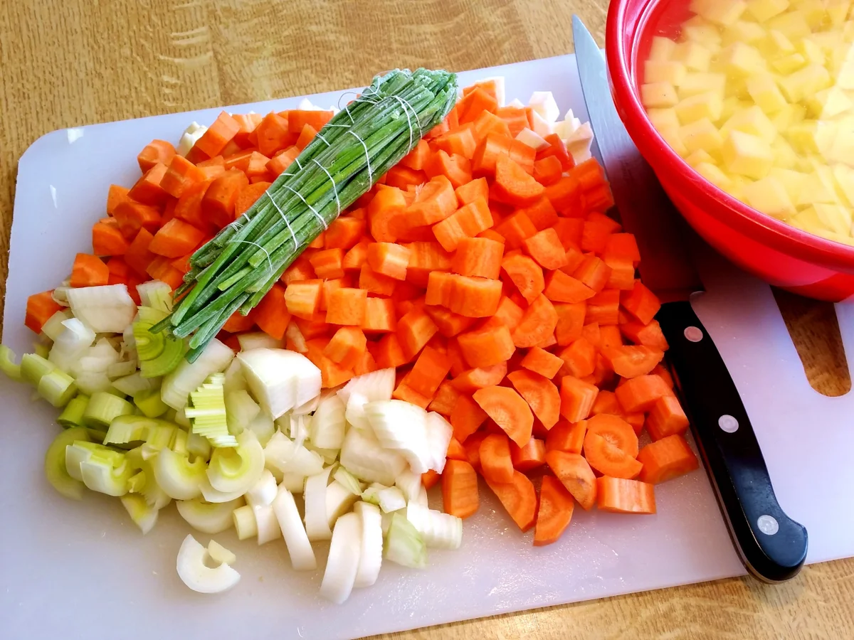 Möhren-Kartoffelsuppe ... - Rezept - Bild Nr. 3