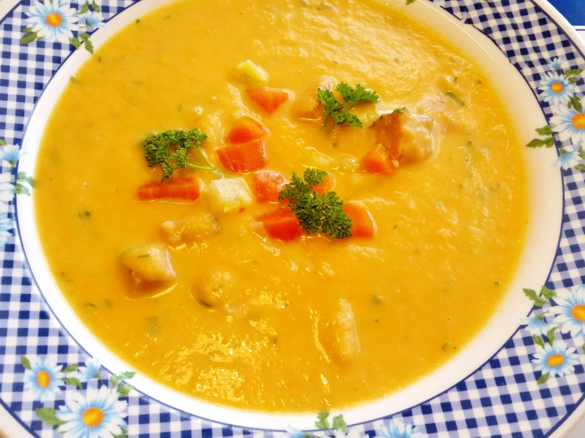 Möhren-Kartoffelsuppe ... - Rezept - Bild Nr. 4